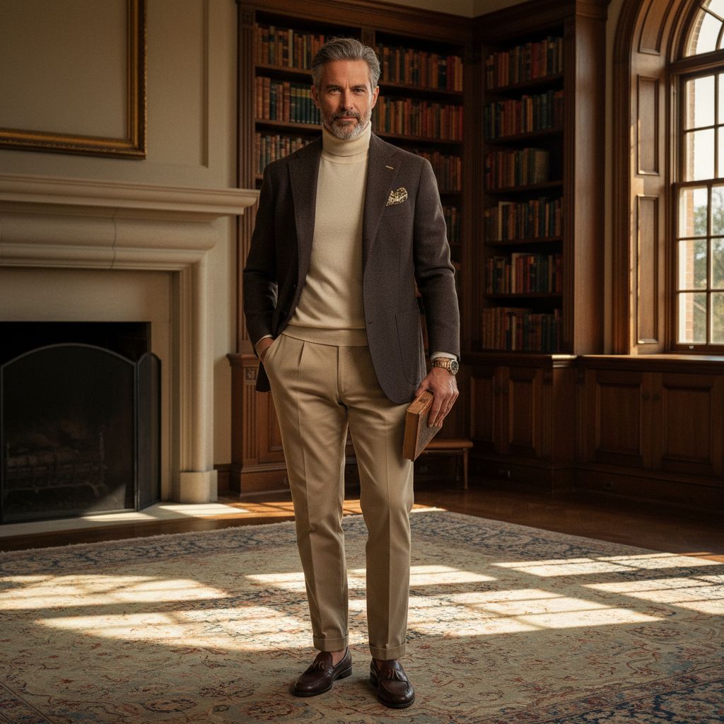 Top Old Money Color Combinations for Men Brown Beige 3