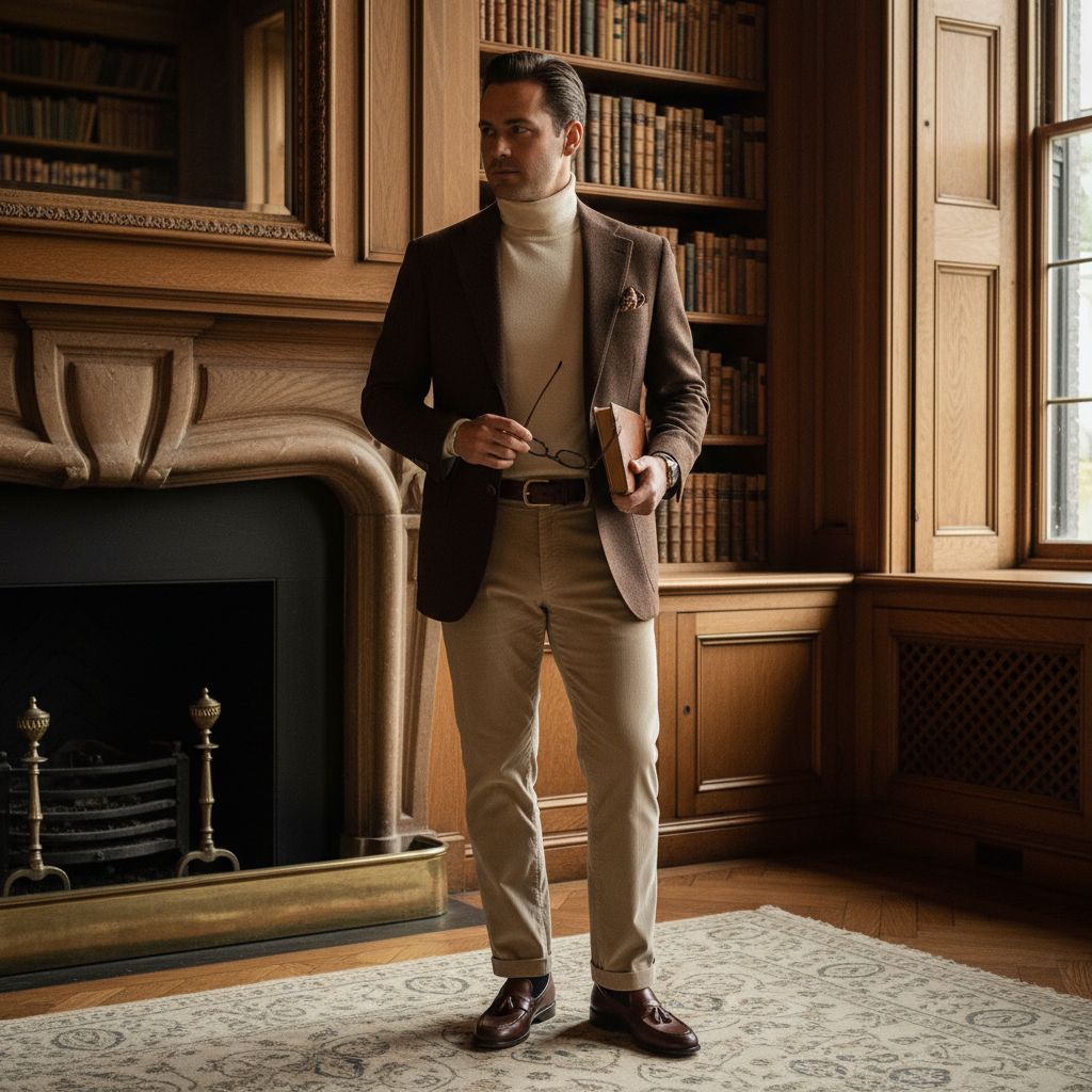 Top Old Money Color Combinations for Men Brown Beige 4