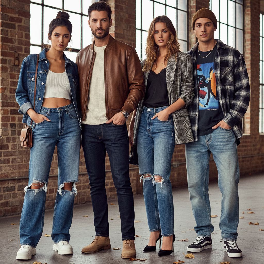 jeans fashion for men women