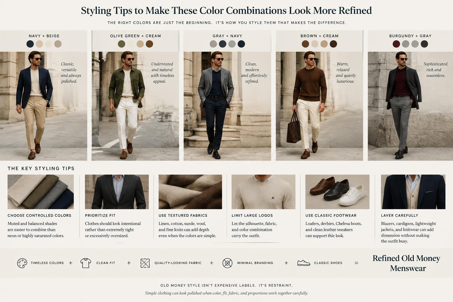Styling Tips to Make These Color Combinations Look More Refined