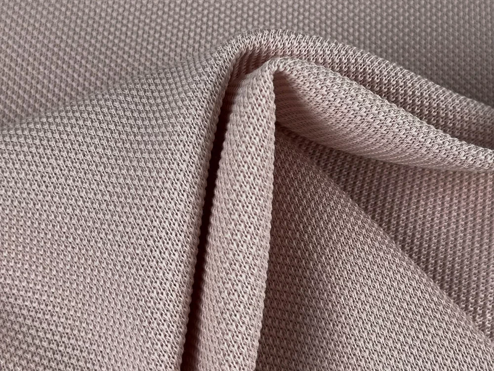 Cotton piqu&eacute; is one of the most common fabrics used for classic polo shirts.