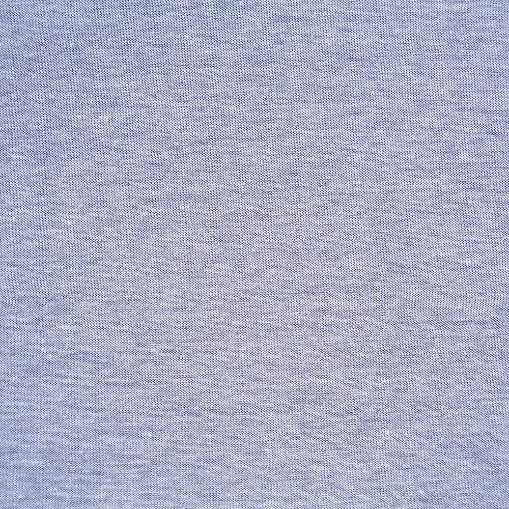 A cotton-polyester blend combines softness with strength.