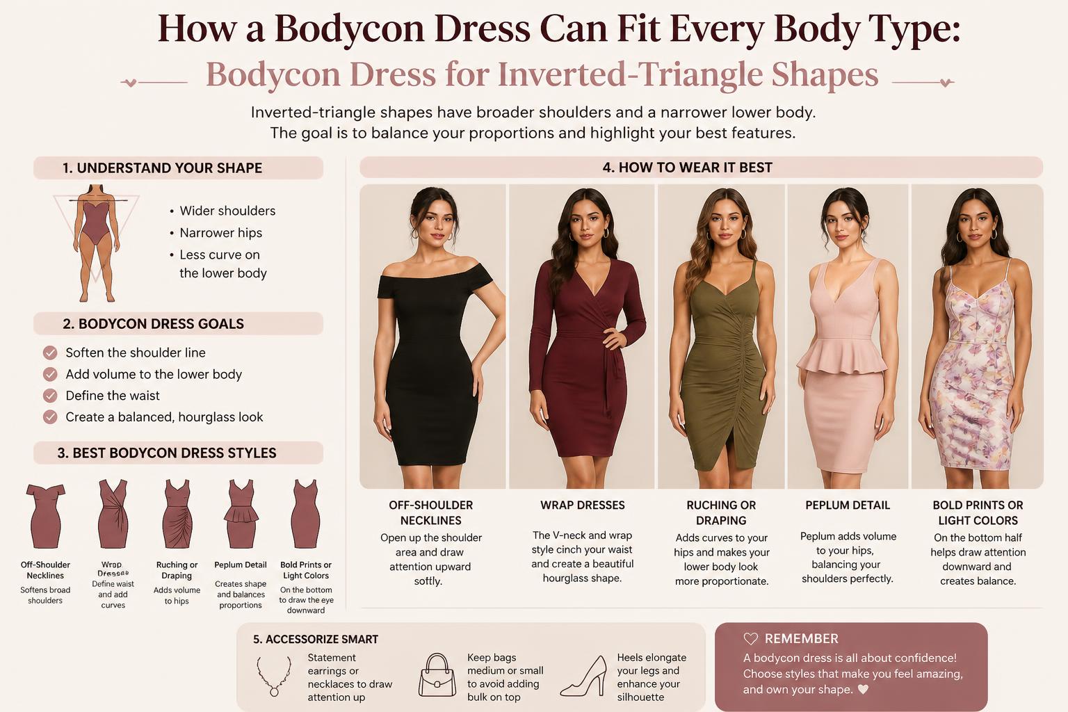 How a Bodycon Dress Can Fit Every Body Type Bodycon Dress for Inverted Triangle Shapes
