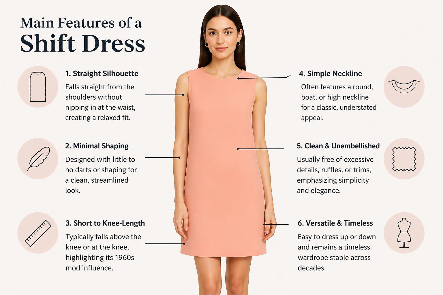 Main Features of a Shift Dress 2