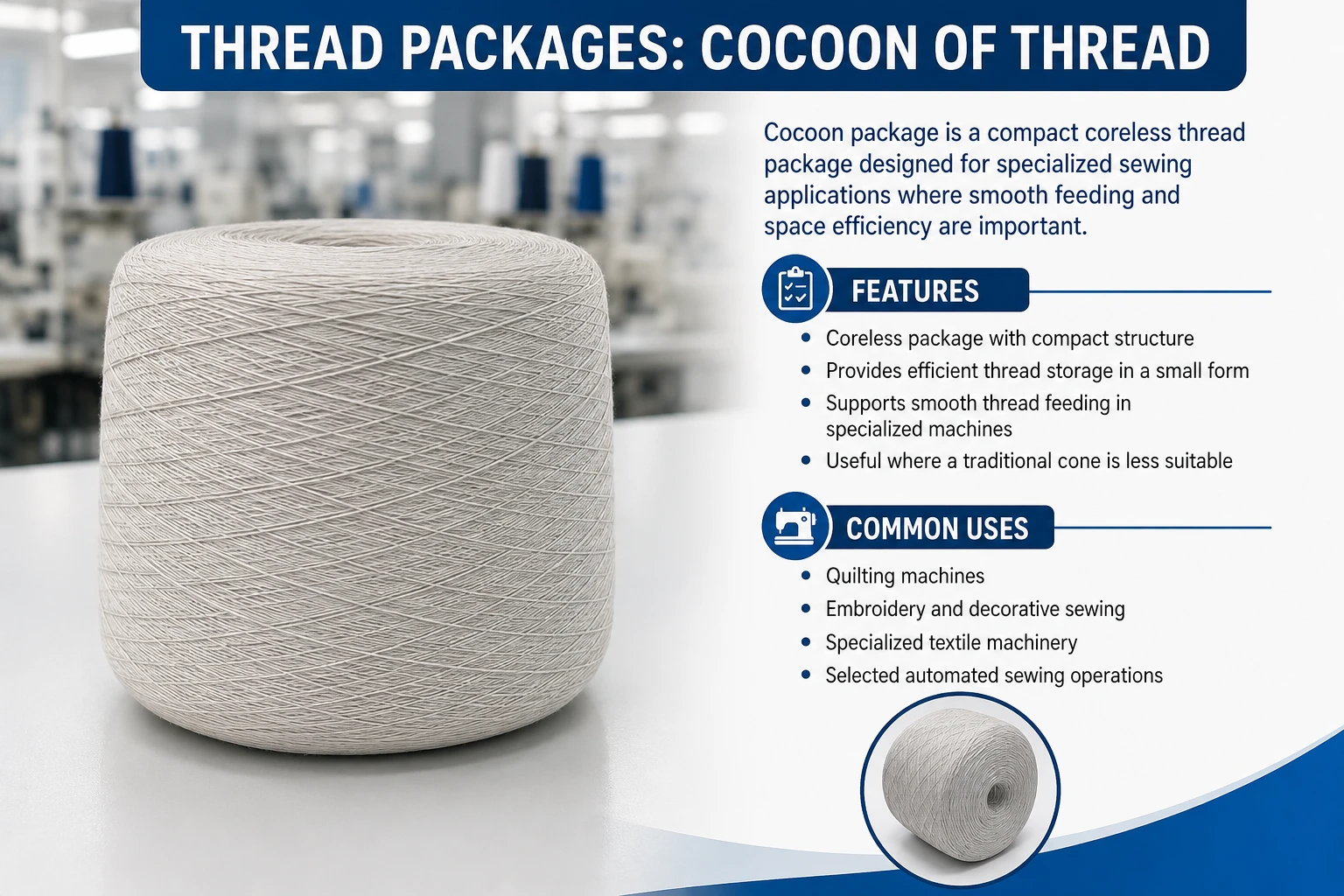 Thread Packages Cocoon of Thread