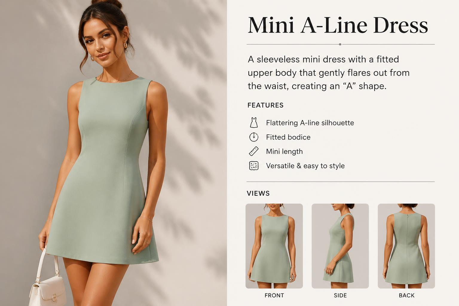 Type of A Line Dress Mini A Line Dress
