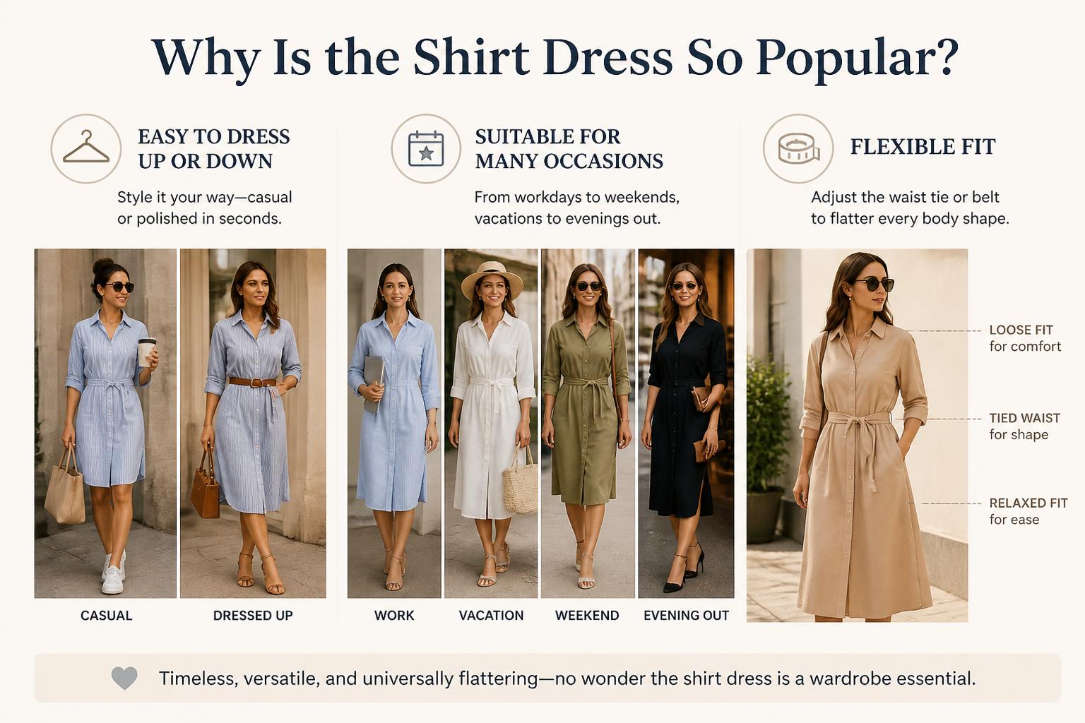 Why Is the Shirt Dress So Popular