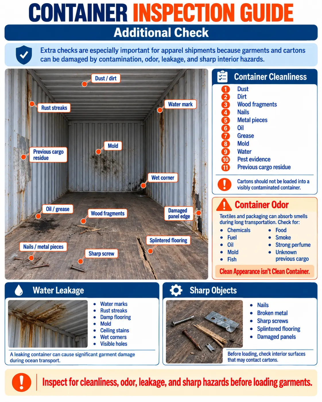 Container Inspection GuideAdditional Check