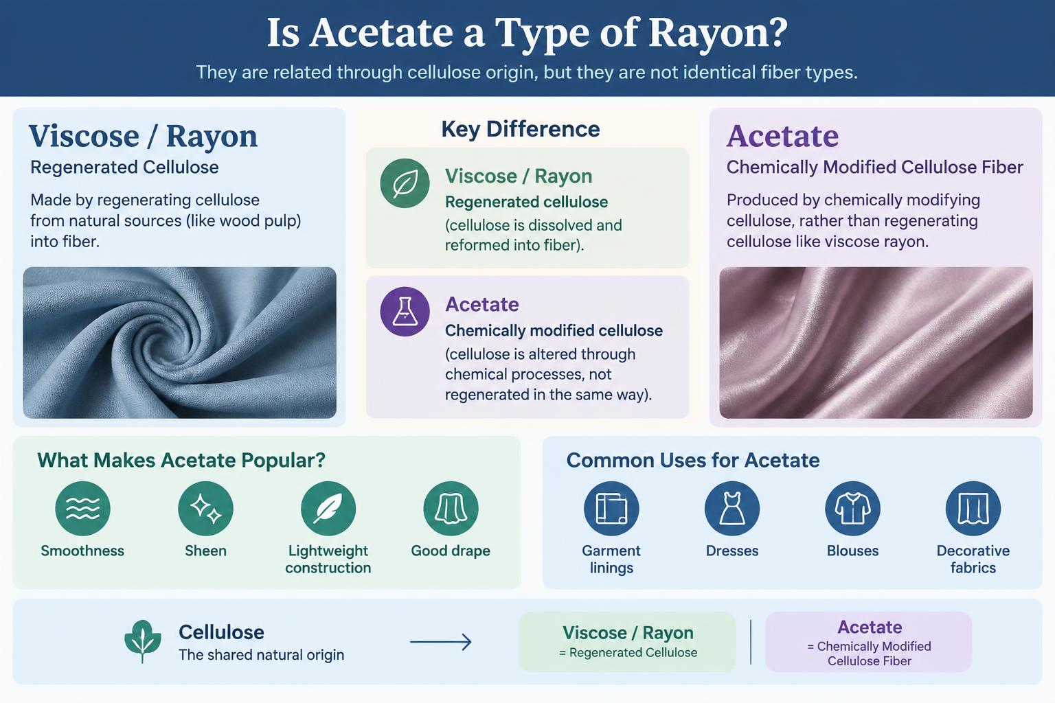 Is Acetate a Type of Rayon