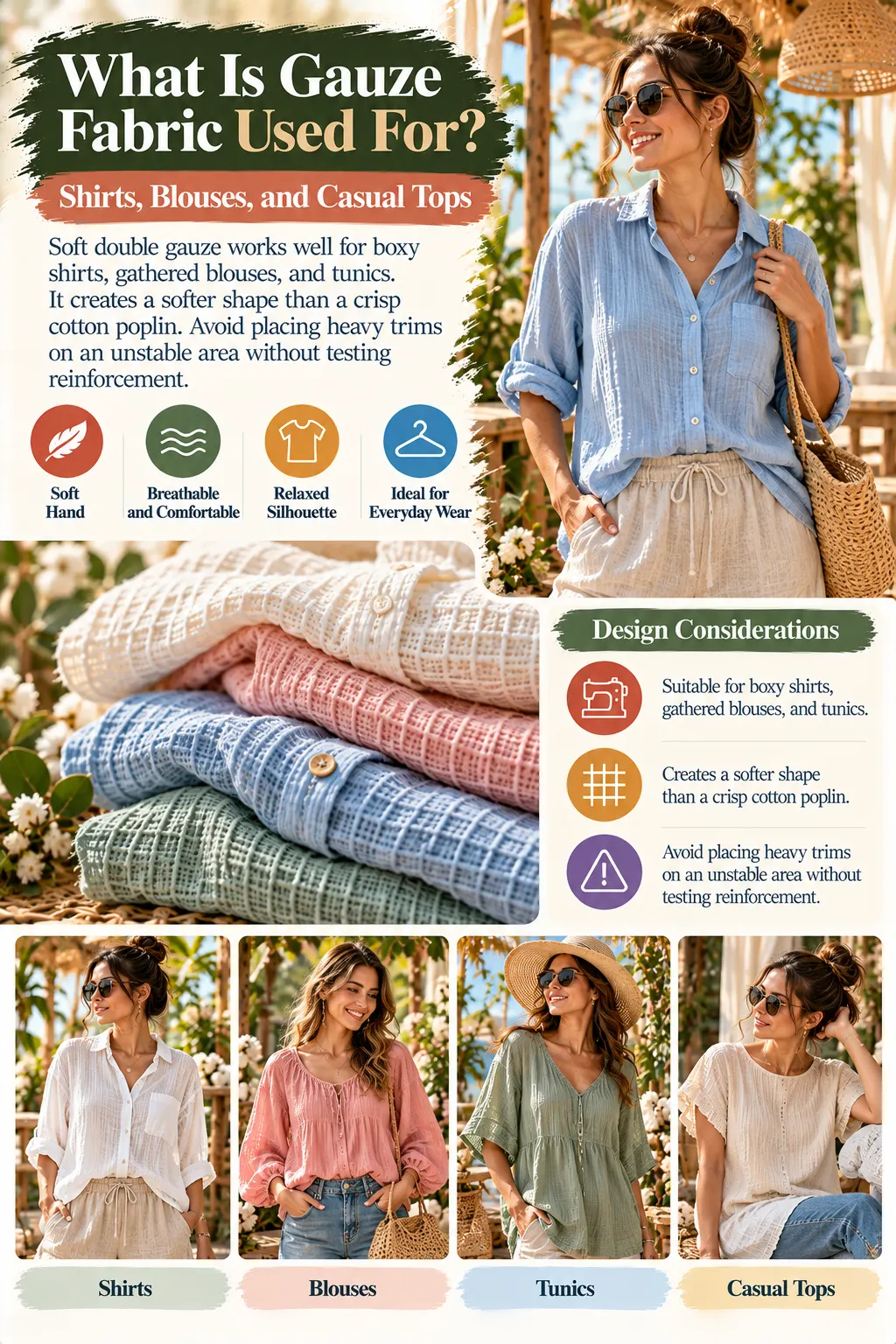 Gauze Fabric Style Guide 2