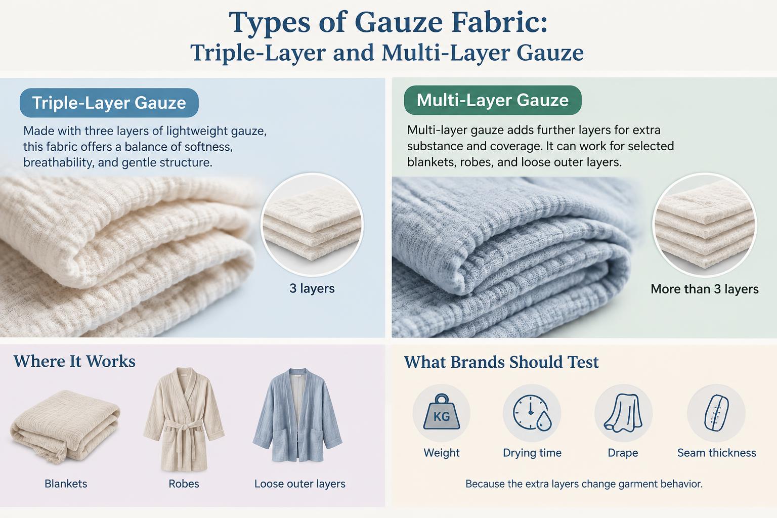 Triple Layer and Multi Layer Gauze