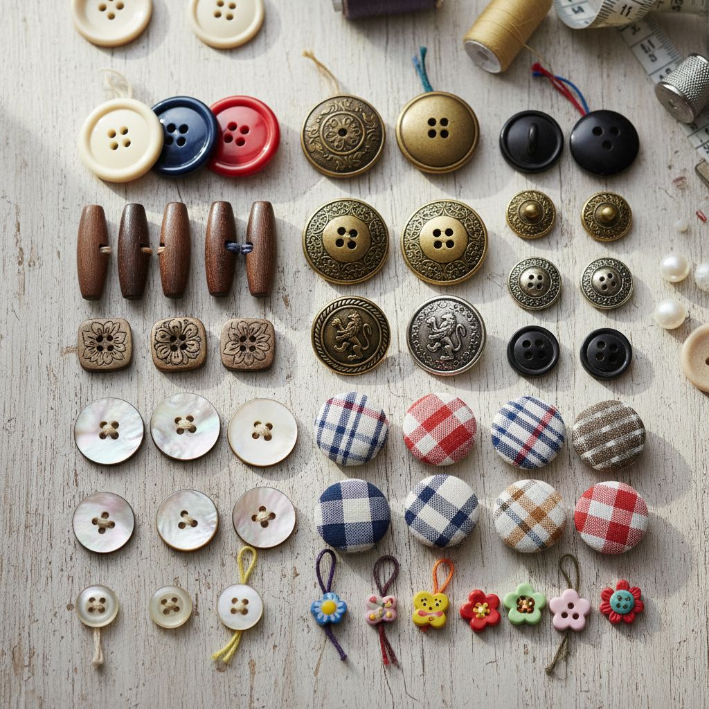 Different Types of Trimmings in Apparel Industry Button Zipper Elastic Interlining Labels Hook and Loop Fastener Shoulder Pad. 4