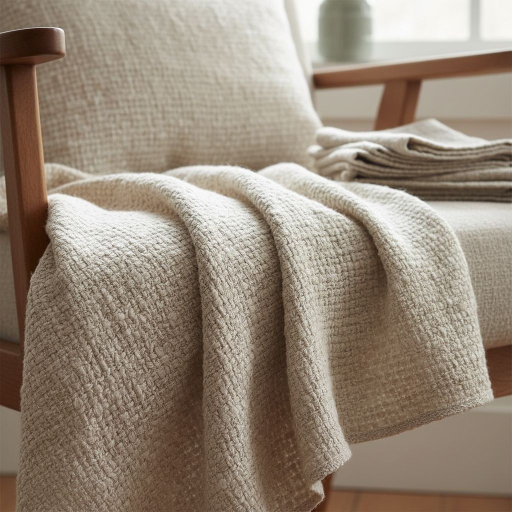 Linen Weave Pattern in Home Textiles 2