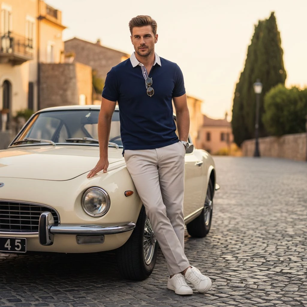 Classic Button Placket Polo A Timeless Shirt for Every Occasion 6